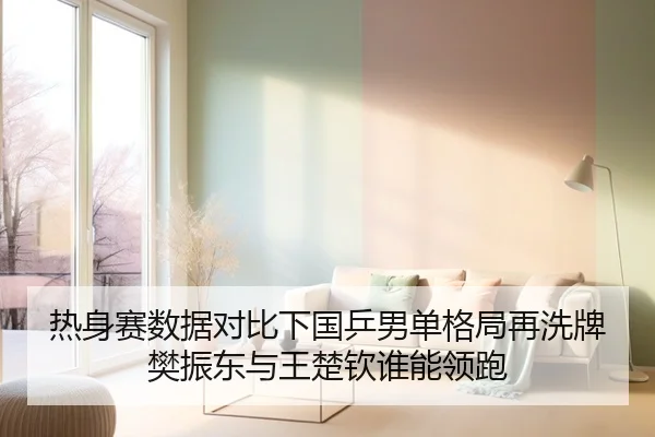 热身赛数据对比下国乒男单格局再洗牌樊振东与王楚钦谁能领跑（odsports）